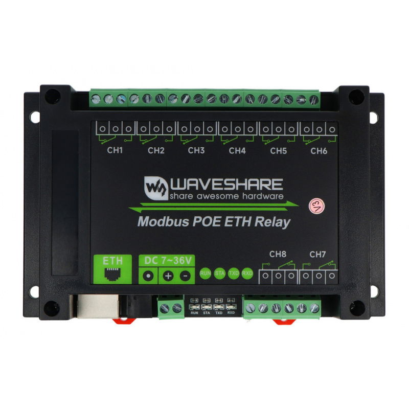 8-ch Ethernet Relay Module