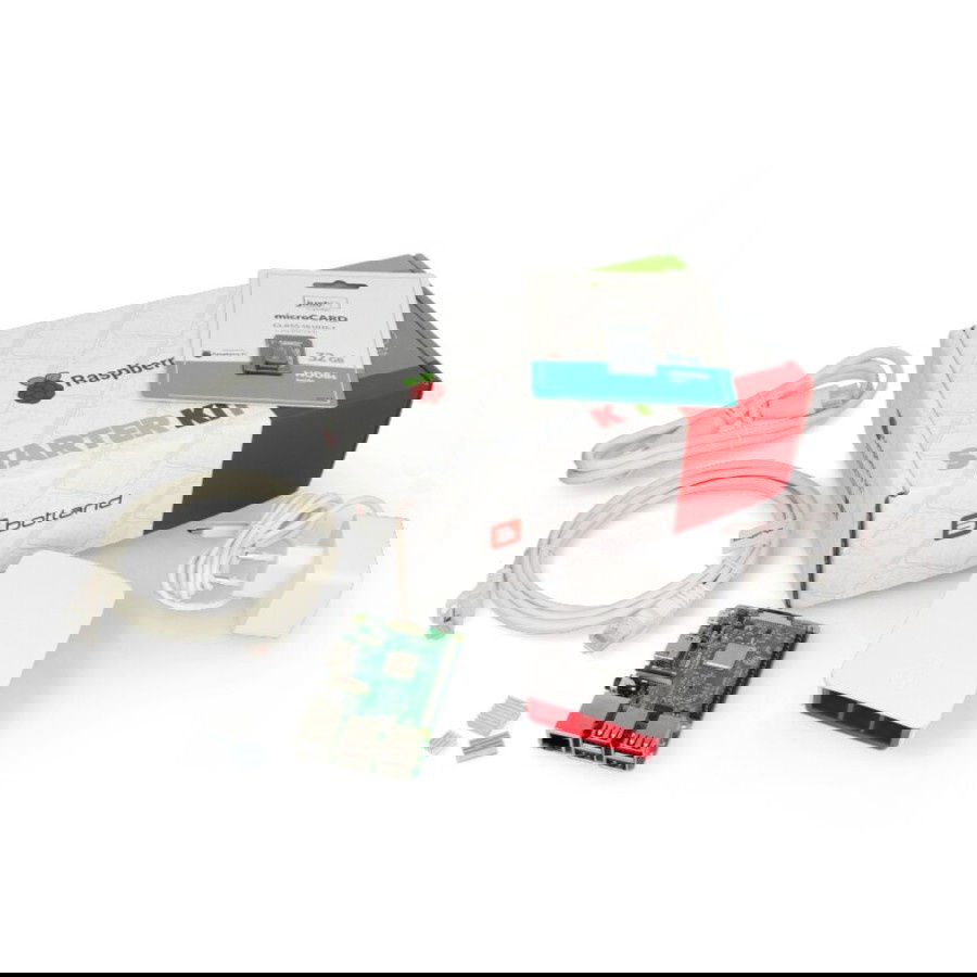 Sada Raspberry Pi 3B WiFi + 32 GB microSD + oficiální