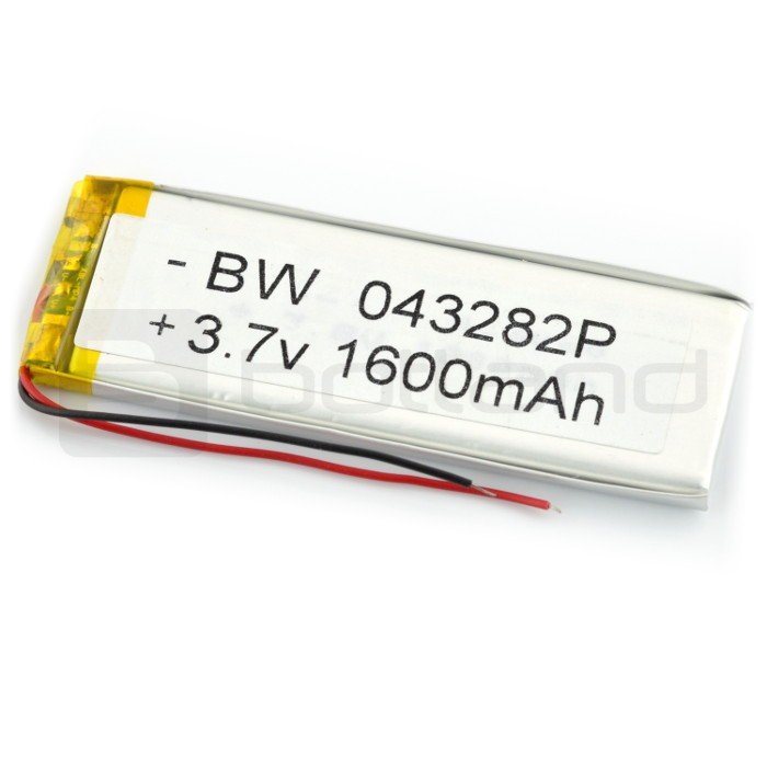 1600 mAh Li-Poly baterie 3.7