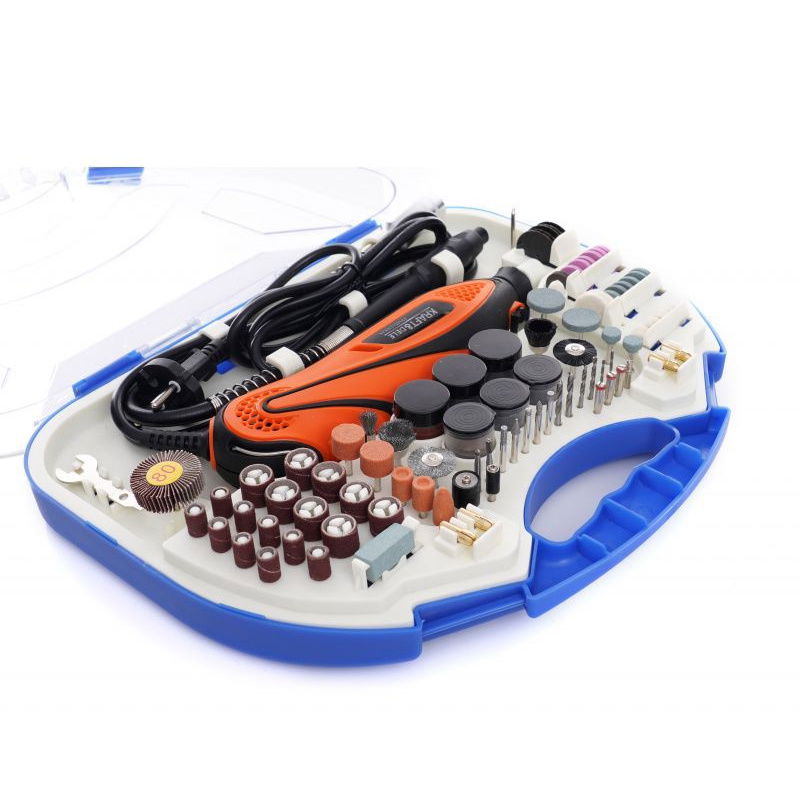 Mini szlifierka 270W + akcesoria 210el. KD10753