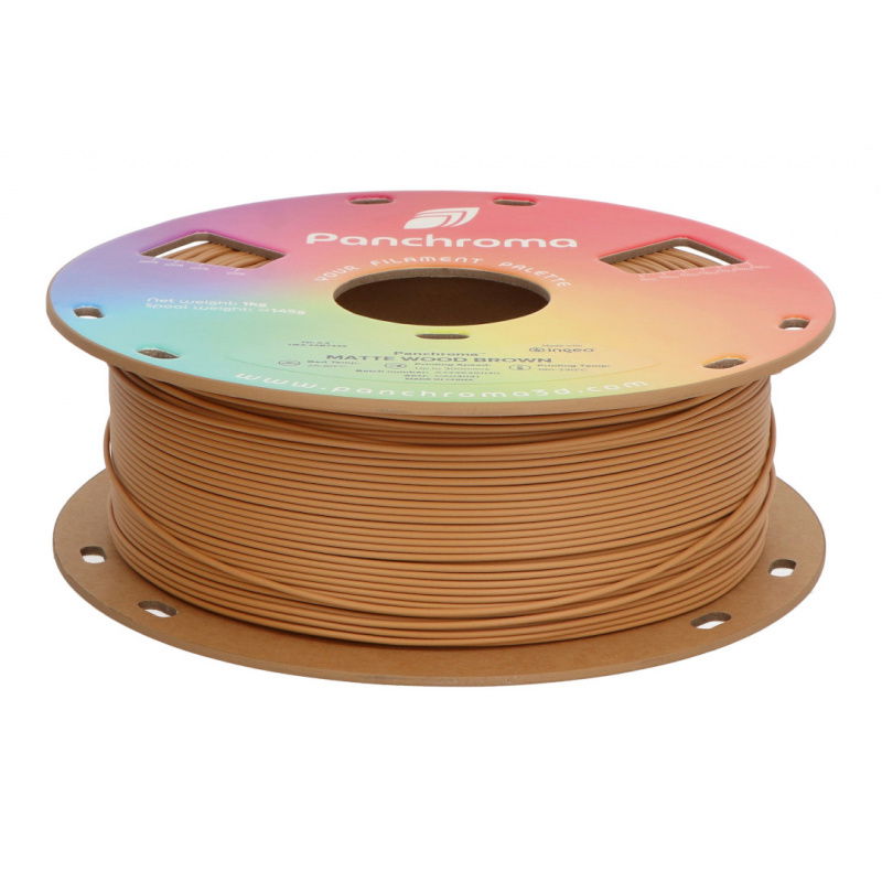 Polymaker Panchroma PLA filament 1,75mm, 1kg - Wood Brown
