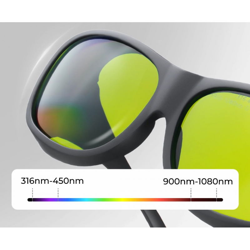 xTool Laser Safety Goggles for 316nm-450nm & 900nm-1080nm Lasers