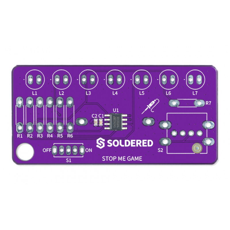 Stop Me game Solder kit