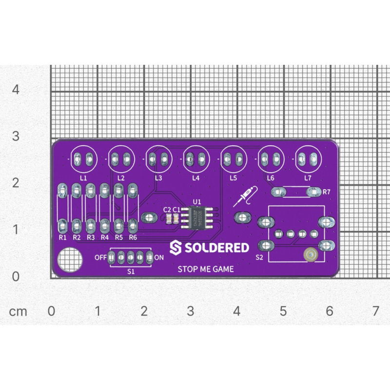 Stop Me game Solder kit