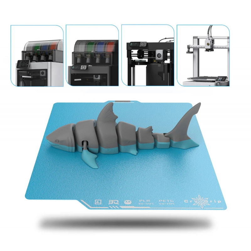 BIQU Panda Buildplate CryoGrip Pro Frostible 257*257