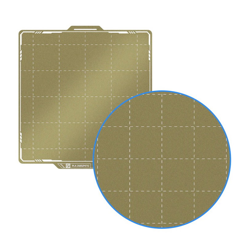 BIQU Panda Spring steel sheet Textured & smooth PEI 257*257