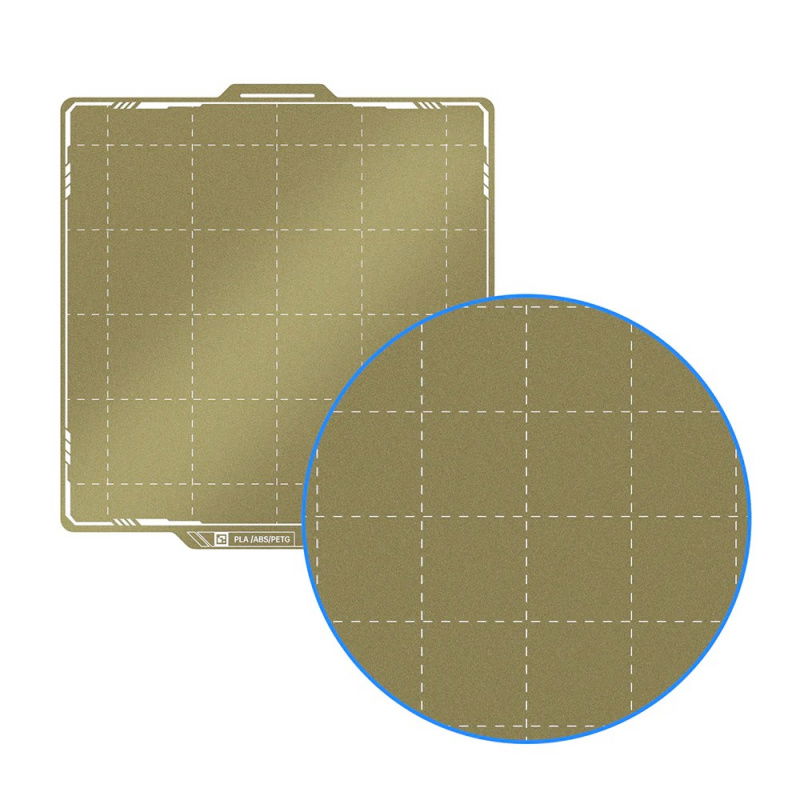 BIQU Panda Spring steel sheet Textured & smooth PEI 257*257