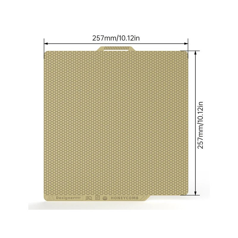 BIQU Panda BuildPlate Designer Series Dual-textured with