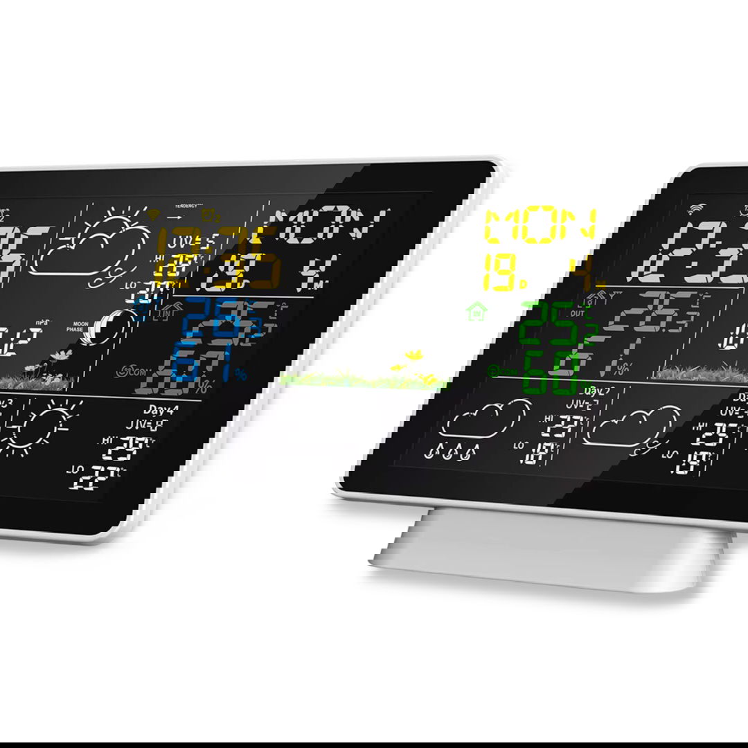 Stacja Pogodowa Zewnętrzny Czujnik Temperatury i Wilgotności