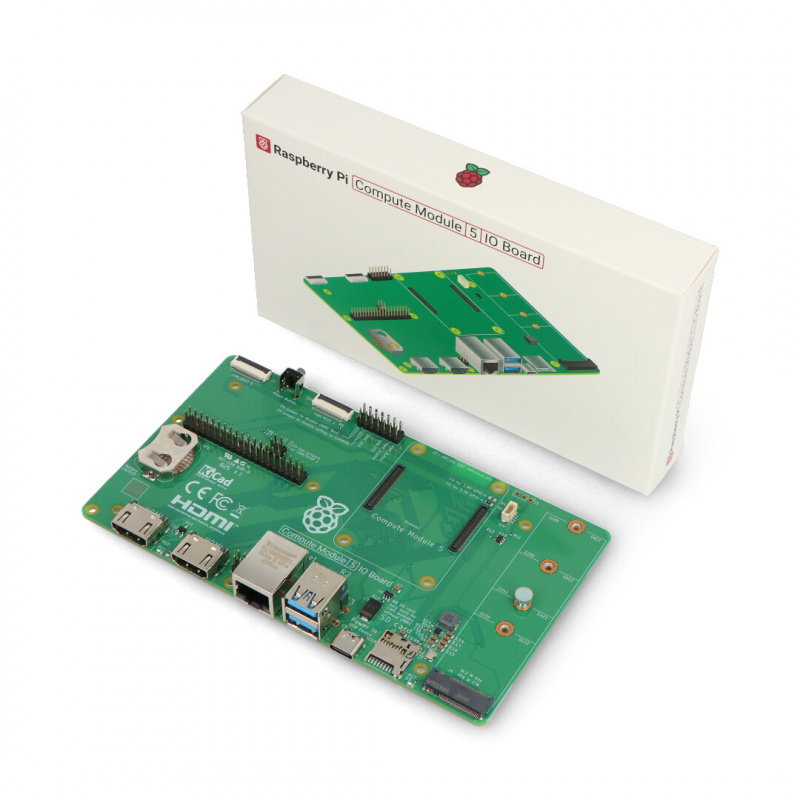 Raspberry Pi Compute Module 5 IO Board R2 - rozšiřující deska