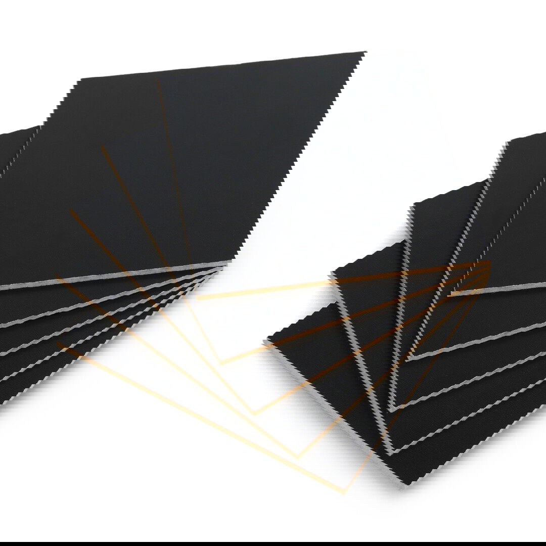HDF czarny 110x120mm - 5szt.
