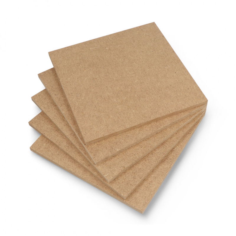 HDF surowy 6mm 160x160mm - 5szt.