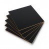 Černá HDF deska - 3mm - 160x160mm - 5ks.