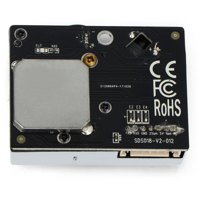 Laserový snímač čistoty prachu / vzduchu PM2,5/PM10 SDS018 - 5V