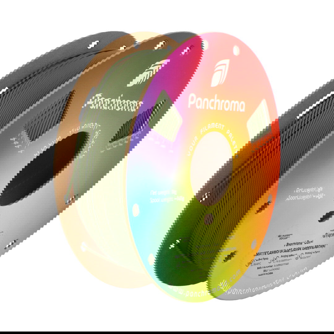 Polymaker vlákna Panchroma PLA Dual Camouflage 1,75 mm 1 kg –