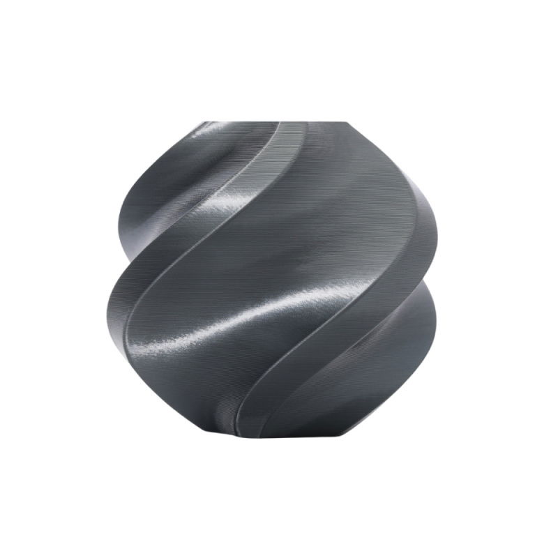 Bambu PLA Silk+ Titan Gray ze szpulą