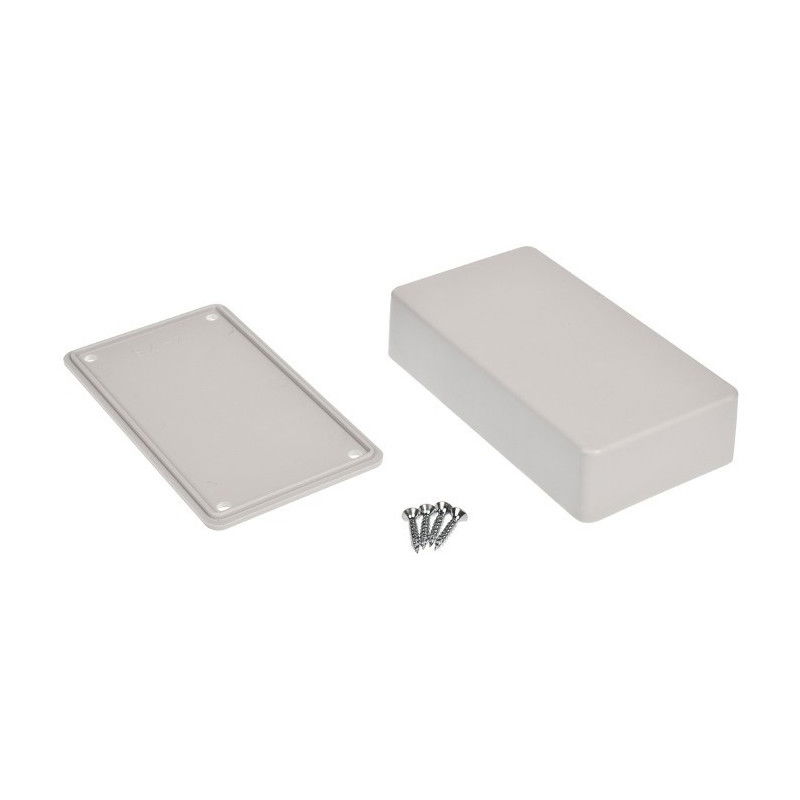 Plastové pouzdro Kradex Z76J - 109x59x28mm světlo