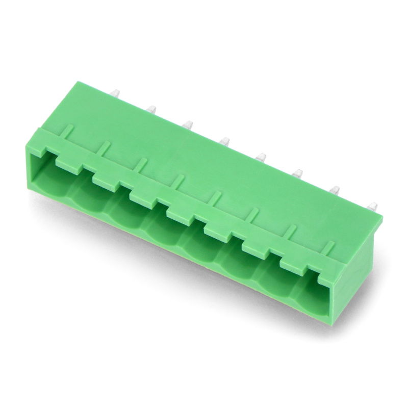 Zástrčka, 8pinová montážní lišta, rozteč 5,08 mm, vertikální