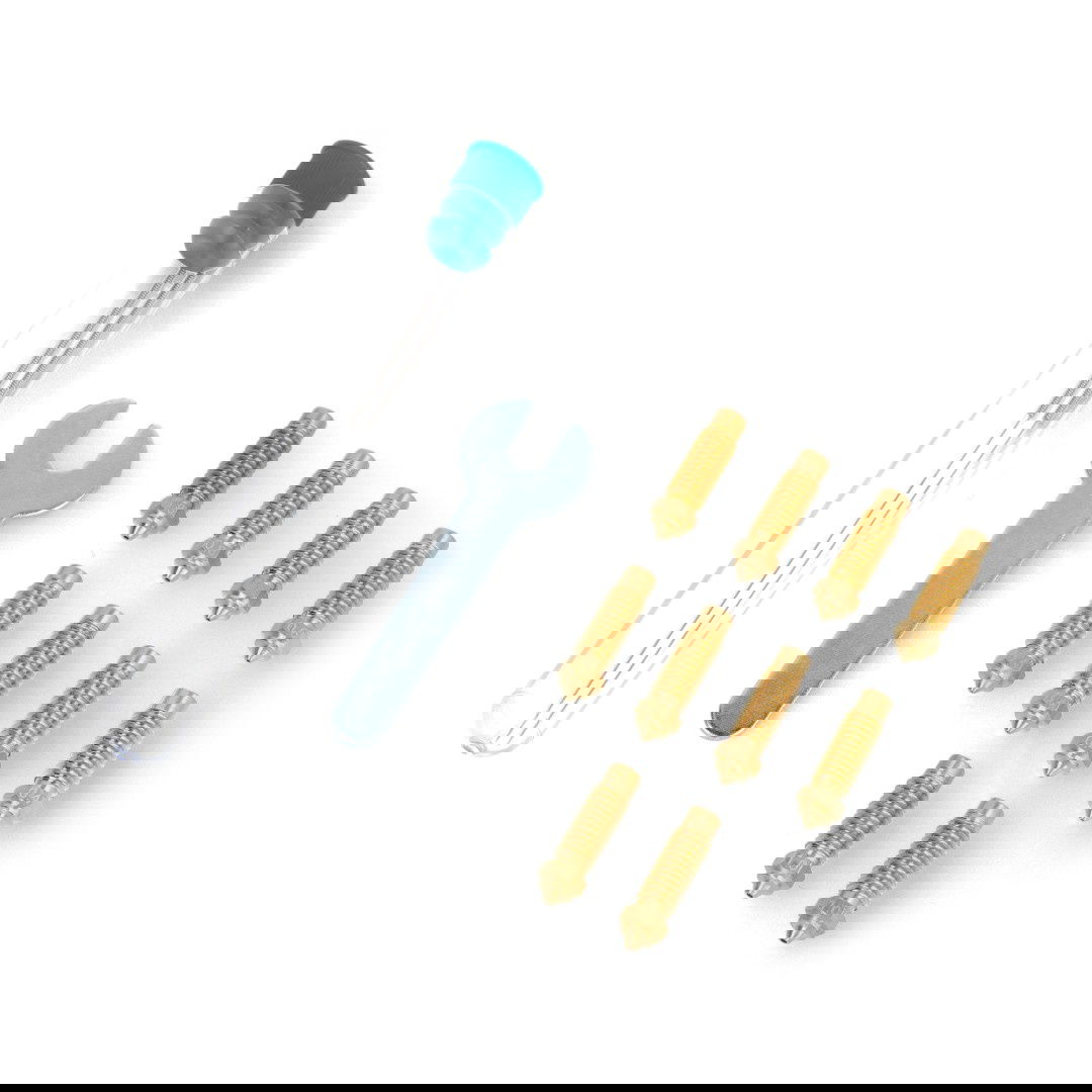 Neptune 4 Plus/4 Max Multi-size brass nozzle pack (4pcs 0.4mm