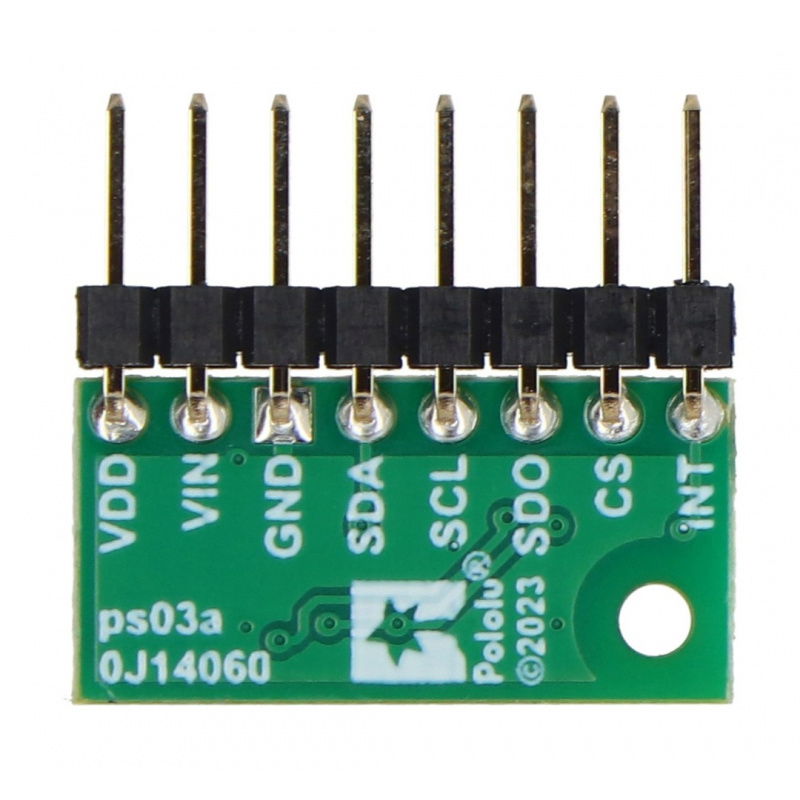 LPS22DF - czujnik ciśnienia i wysokości 126kPa - I2C/I3C/SPI -