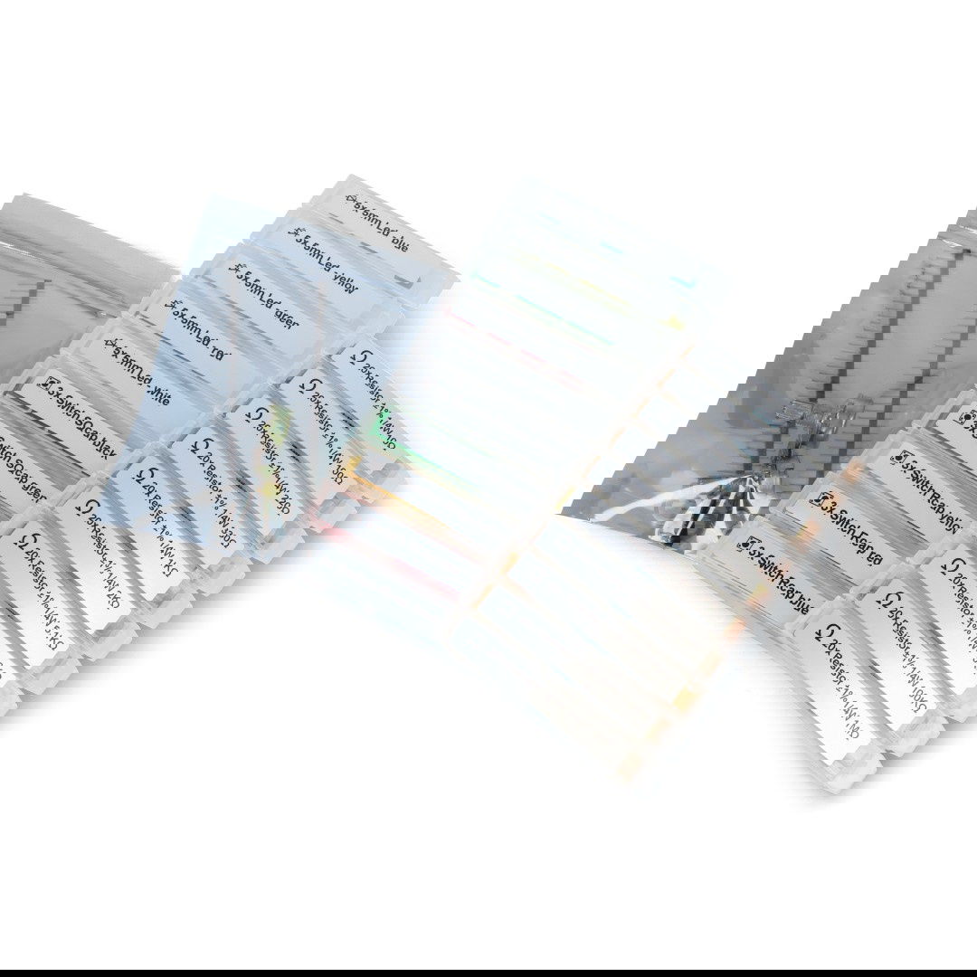 Sada elektronických součástek - E32 - 254 prvků