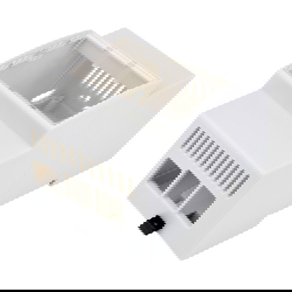 DIN rail ABS Case for Raspberry Pi 5, large inner space