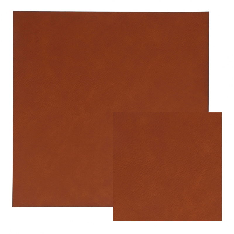Skóra do grawerowania cynamonowy brąz 200x200mm (5szt.)