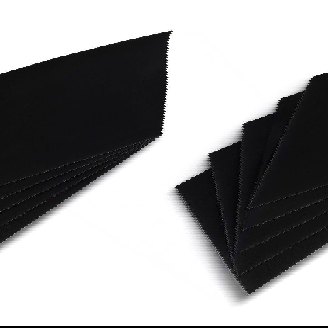 Skóra do grawerowania czarna 300x300mm (5szt.)