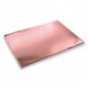 PMMA akrylová deska - 3 mm - 400x600 mm - zrcadlo růžové zlato - 1 ks.