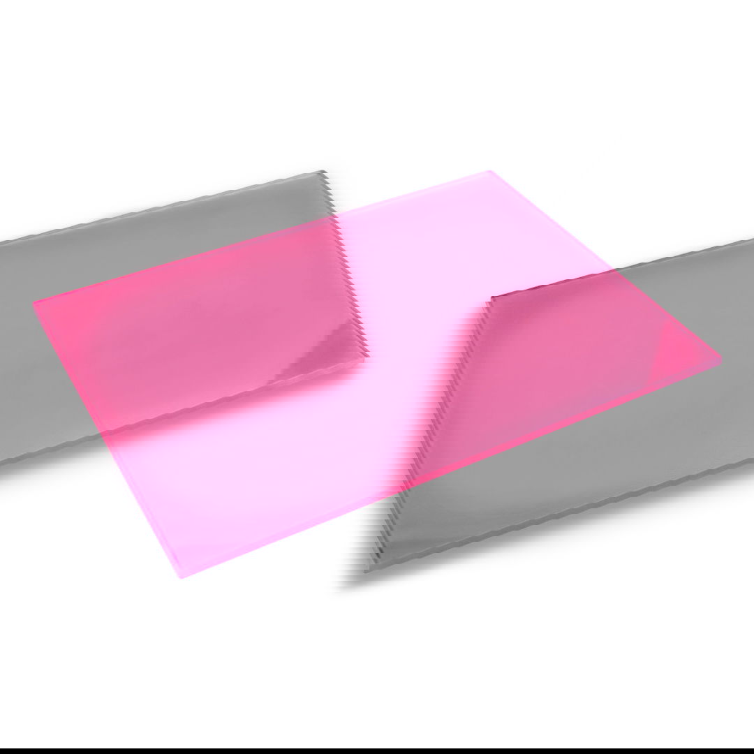 Płyta akrylowa PMMA - 3mm - 400x600mm - Hot Pink - 1szt.