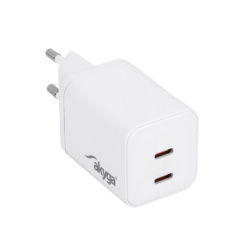 Ładowarka sieciowa Akyga AK-CH-29 45W 2x USB-C PD GaN 5-20V /