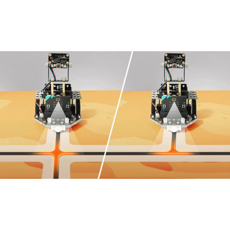 Maqueen Plus V3 - Advanced Matrix Laser Navigation STEM Robot