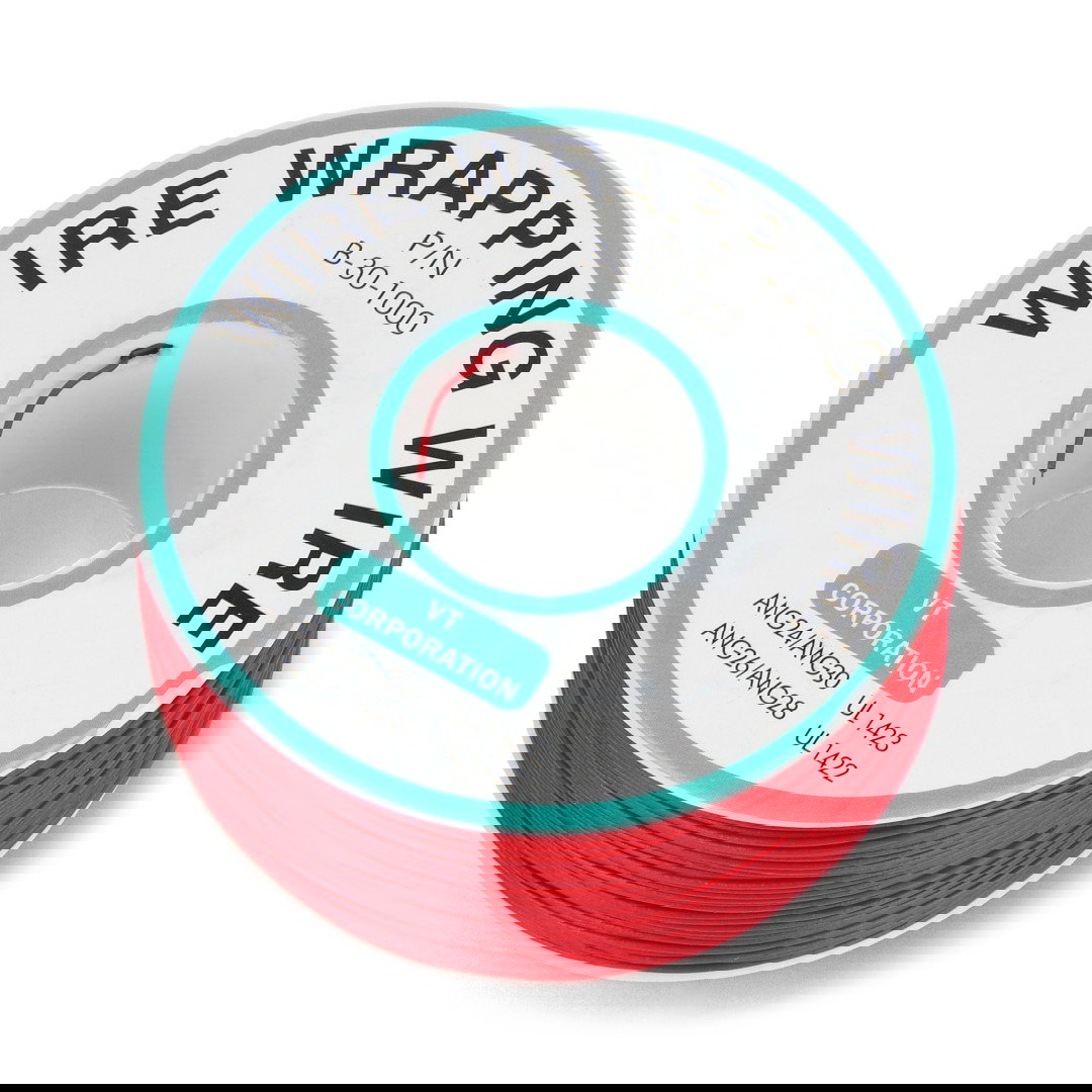 PVC drátěný kabel 0,25 mm - červený - role 200 m