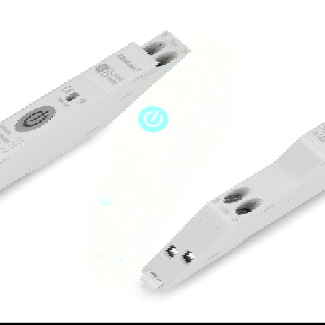 Qoltec Przekaźnik 63A na szynę DIN z licznikiem energii