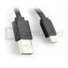USB A - microUSB foukací kabel - 1 m - zdjęcie 2