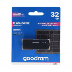 Flash disk GoodRam - USB 3.2 Gen 1 - UME3 černý 32GB