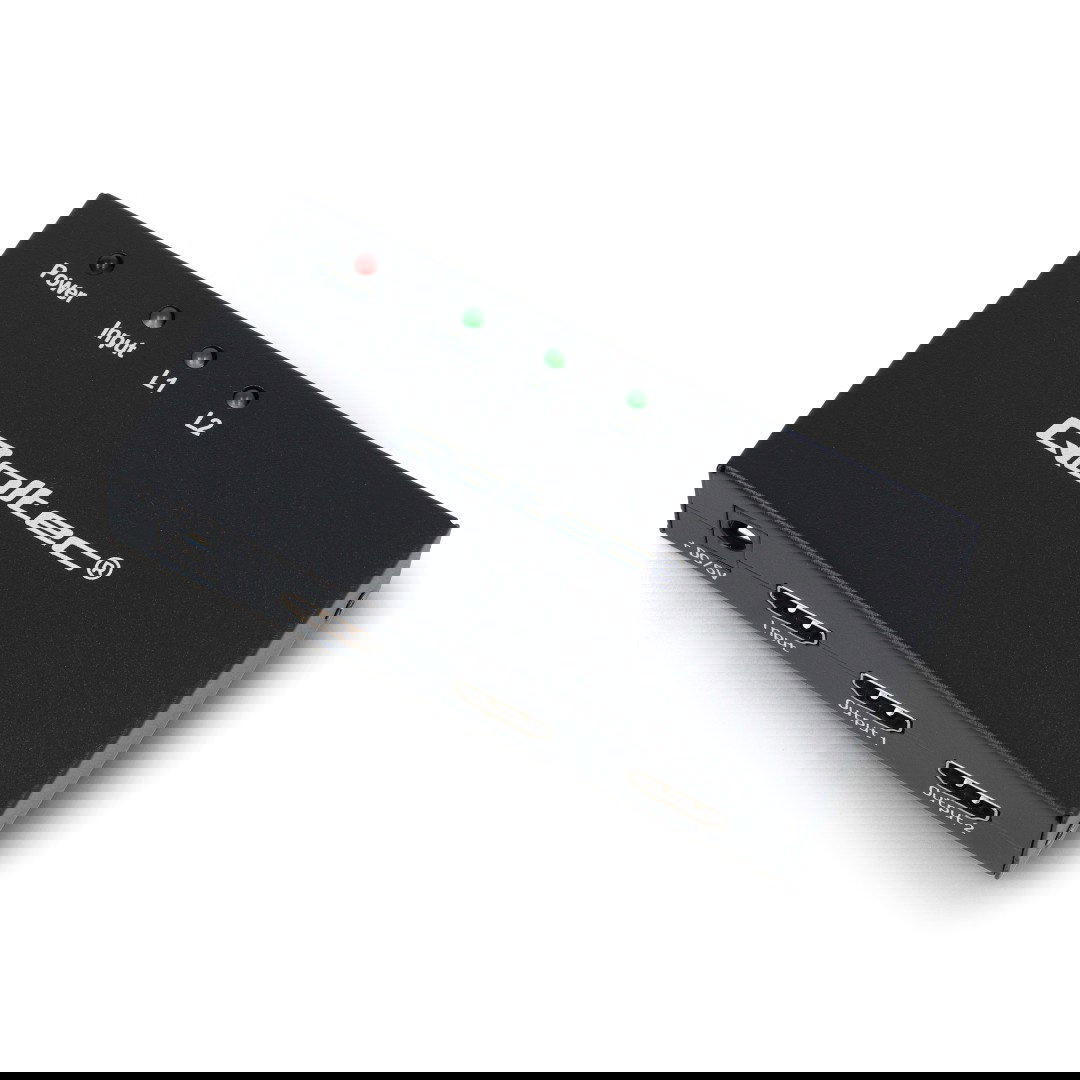 Qoltec Aktywny rozdzielacz Splitter 2 x HDMI 4K x 2K | 3.4Gb/s