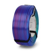 FILAMENT 3D Refill PLA Magic Silk AURORA Blue-Purple-Green 1kg