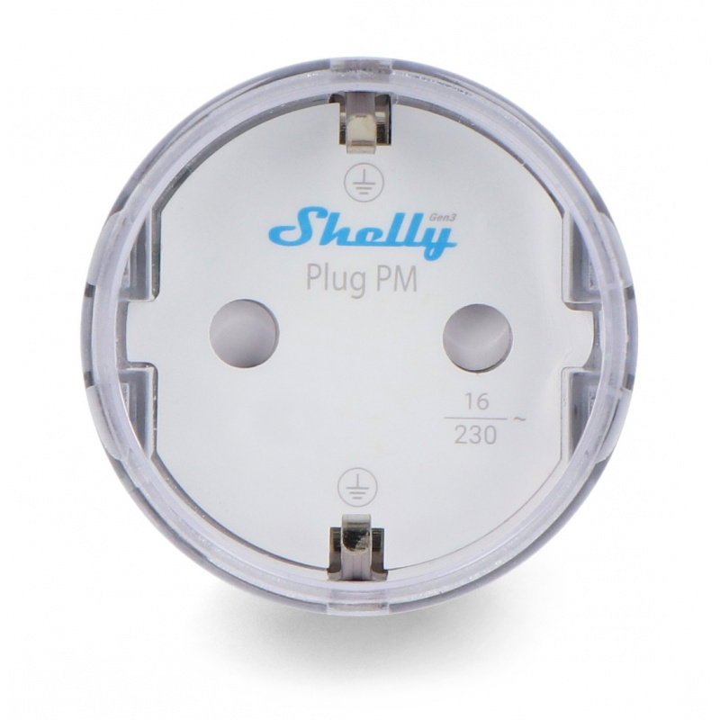 Shelly Plug PM Gen3 - inteligentne gniazdko