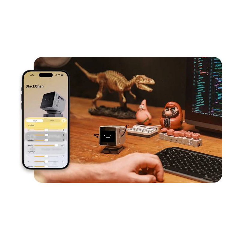 StackChan: Kawaii Co-Created Open-Source AI Desktop Robot