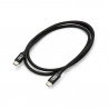 Kabel USB C 24pin - USB C - černý - 1 m - Arduino
