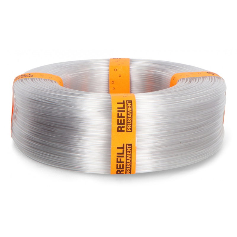 Náhradní struna Prusa PETG 1,75 mm 1 kg - čirá NFC