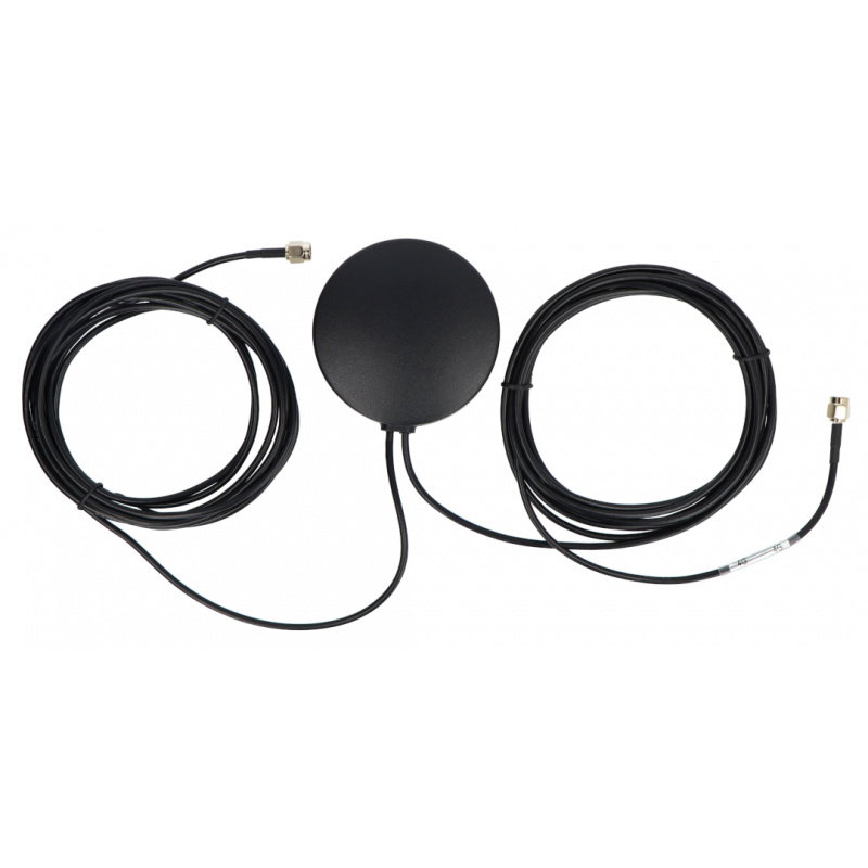 Qoltec Antena GPS + 4G, GLONASS dookólna | 28dBi | 50W | 2 x