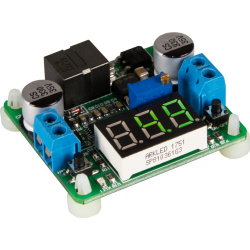 Buck-Boost měnič - zvyšující/snižující - DC 25W 2A s LED displejem