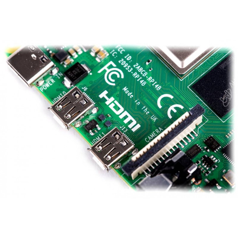 Raspberry Pi 4 model B WiFi DualBand Bluetooth 2GB RAM 1,8GHz -