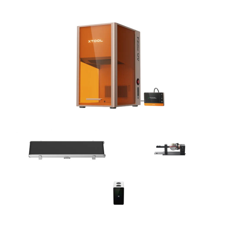 Ploter laserowy Xtool F2 Ultra UV Deluxe Bundle