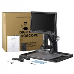 Digitální mikroskop 318C - 1600x 12MPx 28 LED - HD IPS 10,1" obrazo...