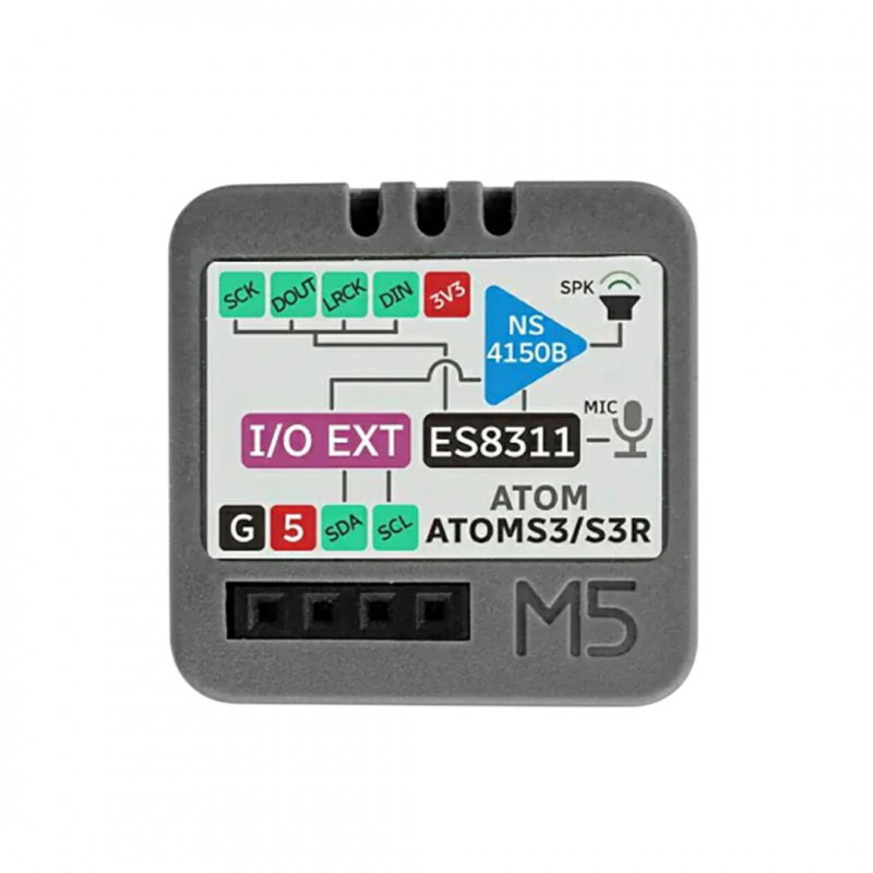 Atomic Voice Base - modul pro rozpoznávání hlasu s mikrofonem a