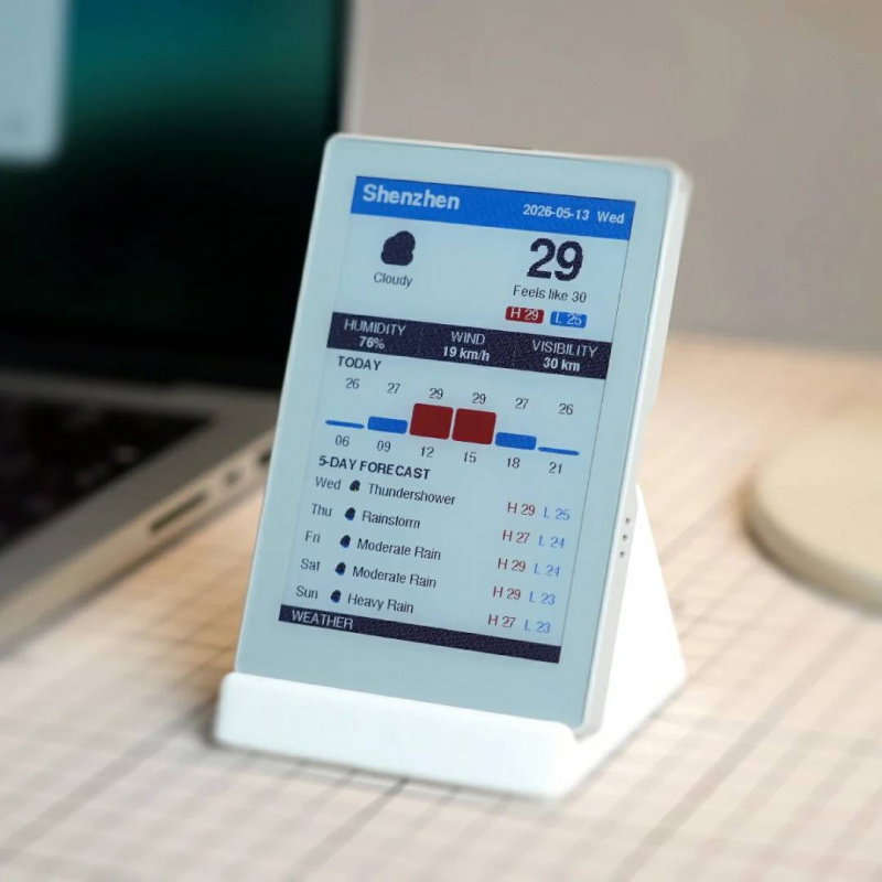 M5Paper Color ESP32S3 Dev Kit (600x400, 4" SPECTRA 6 eInk
