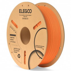 PLA1.75mm Orange 1kg-Paper Plate 1KG Paper Plate-Orange